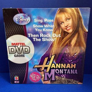 Hannah Montana Disney DVD Game Mattel Music Fashion Pose New Sealed